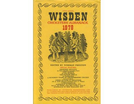 WISDEN CRICKETERS