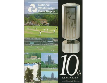 LANCASHIRE V NORTHAMPTONSHIRE 1990 (LORD