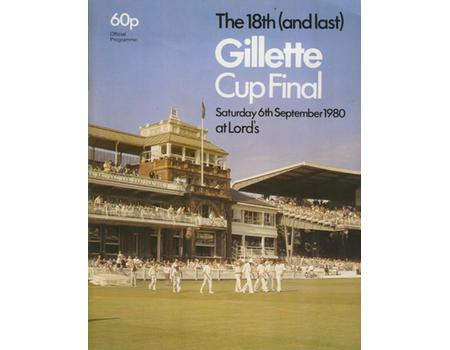 SURREY V MIDDLESEX 1980 (LORD