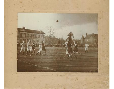 WINCHESTER COLLEGE FOOTBALL MATCH c.1900