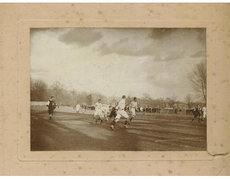 WINCHESTER COLLEGE FOOTBALL MATCH c.1900
