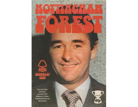 NOTTINGHAM FOREST. WEMBLEY 1978