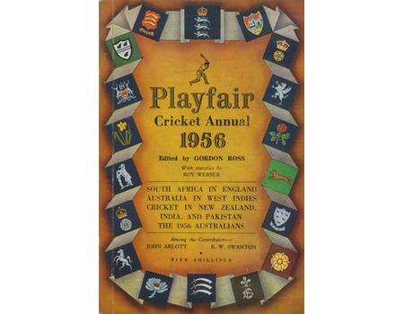 PLAYFAIR CRICKET ANNUAL 1956