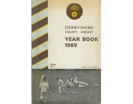 DERBYSHIRE COUNTY CRICKET YEAR BOOK 1969