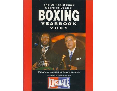BRITISH BOXING BOARD OF CONTROL YEARBOOK 2001