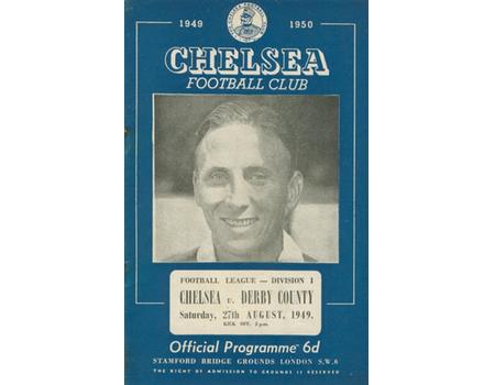 CHELSEA V DERBY COUNTY 1949 FOOTBALL PROGRAMME