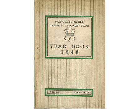 WORCESTERSHIRE COUNTY CRICKET CLUB YEAR BOOK 1948