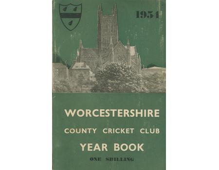 WORCESTERSHIRE COUNTY CRICKET CLUB YEAR BOOK 1954