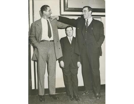 VITTORIO CAMPOLO & PRIMO CARNERA 1931 BOXING PHOTOGRAPH