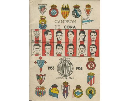 CAMPEON DE COPA 1955-1956 (SPANISH LEAGUE HANDBOOK)