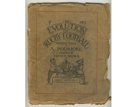 THE EVOLUTION OF RUGBY FOOTBALL - NONSENSE VERSES