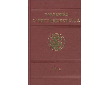YORKSHIRE COUNTY CRICKET CLUB 1894 [FACSIMILE ANNUAL]