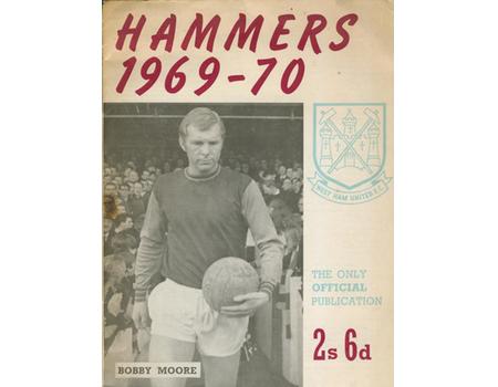 HAMMERS 1969-70 OFFICIAL BROCHURE