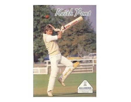 KEITH PONT (ESSEX) SIGNED CRICKET BENEFIT BROCHURE