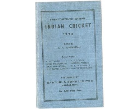 INDIAN CRICKET 1973