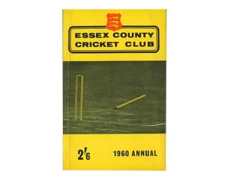 ESSEX COUNTY CRICKET CLUB ANNUAL 1960