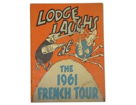 LODGE LAUGHS AT THE 1961 FRENCH TOUR