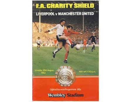 LIVERPOOL V MANCHESTER UNITED 1983 (CHARITY SHIELD) FOOTBALL PROGRAMME