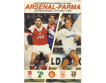 ARSENAL V PARMA 1994 (EUROPEAN CUP WINNERS
