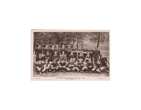 SOUTH AFRICA 1906 RUGBY POSTCARD