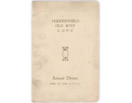 HUDDERSFIELD OLD BOYS RFC 1924
