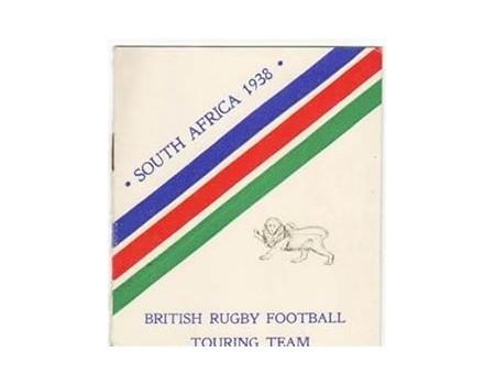 1938 british lions tour to south africa