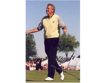COLIN MONTGOMERIE SIGNED GOLF PHOTOGRAPH
