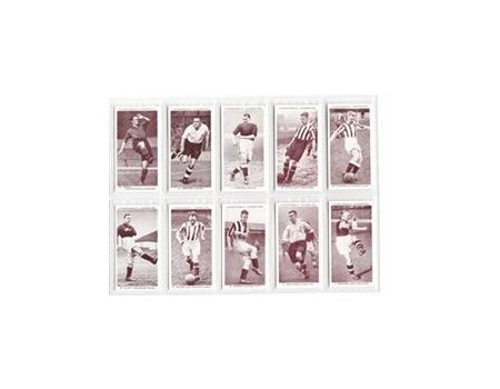 ASSOCIATION FOOTBALLERS 1938 CIGARETTE CARDS