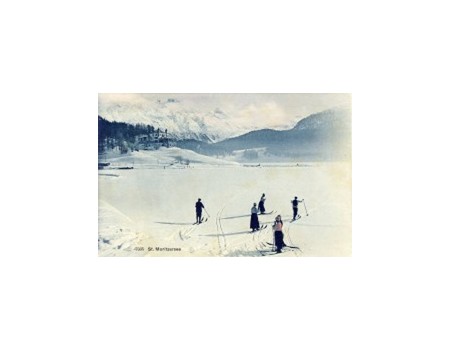 ST. MORITZERSEE (SWITZERLAND) postcard