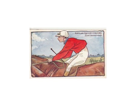 POPULAR RACING COLOURS 1904 - LORD CARNARVON