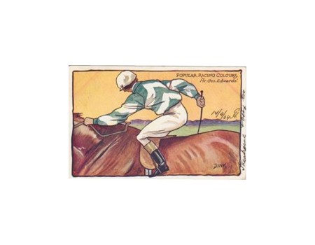 POPULAR RACING COLOURS 1904 - MR. GEORGE EDWARDS