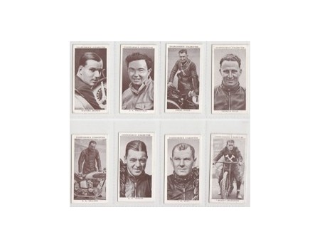 KINGS OF SPEED 1939 (CHURCHMAN) cigarette cards