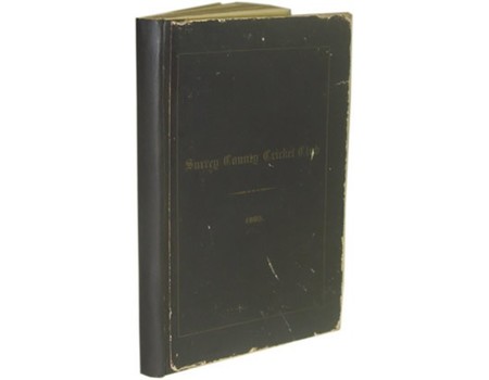 SURREY COUNTY CRICKET CLUB 1893 [HANDBOOK]
