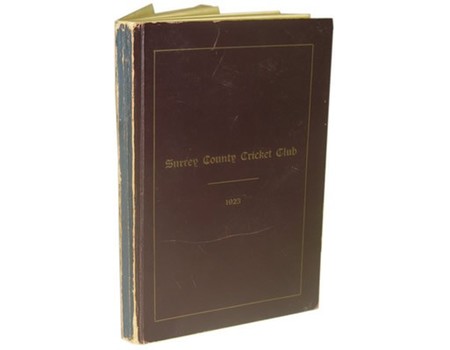 SURREY COUNTY CRICKET CLUB 1923 [HANDBOOK]