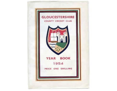 GLOUCESTERSHIRE COUNTY CRICKET CLUB YEAR BOOK 1954