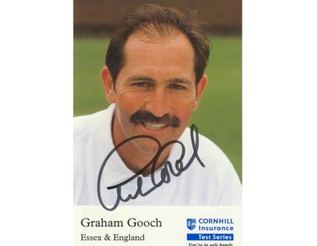 GRAHAM GOOCH CRICKET AUTOGRAPH