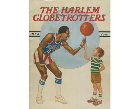 HARLEM GLOBETROTTERS V WASHINGTON GENERALS 1983 BASKETBALL PROGRAMME