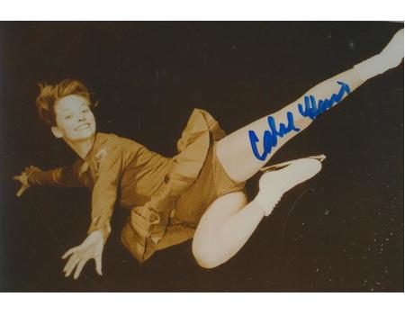 CAROL HEISS SIGNED PHOTOGRAPH (OLYMPIC CHAMPION 1960)