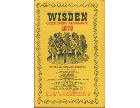 WISDEN CRICKETERS