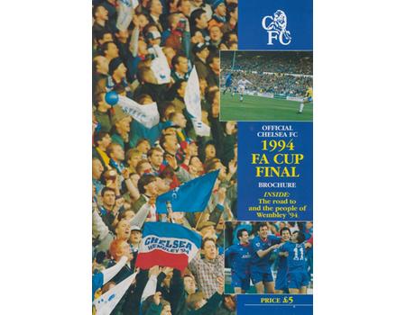 CHELSEA F.C. - 1994 FA CUP FINAL BROCHURE