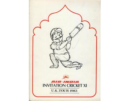 AIR-INDIA INVITATION CRICKET XI (UNITED ARAB EMIRATES) U.K. TOUR 1983