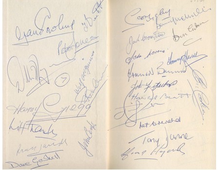 MANCHESTER UNITED: BARSON TO BUSBY (MULTI SIGNED)