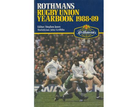 ROTHMANS RUGBY YEARBOOK 1988-89