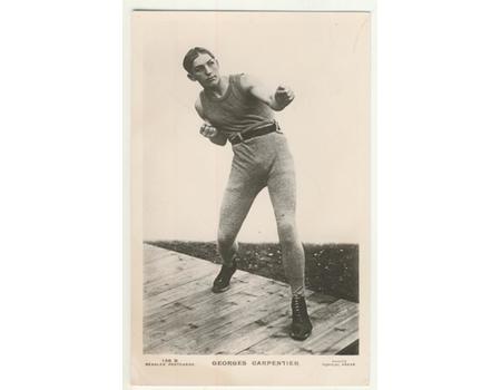 GEORGES CARPENTIER (FRANCE) BOXING POSTCARD