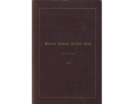 SURREY COUNTY CRICKET CLUB 1935 [HANDBOOK]