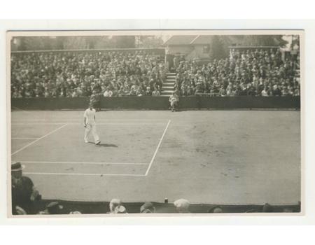 BILL TILDEN TENNIS POSTCARD