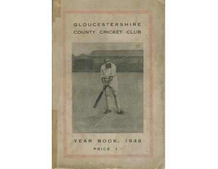 GLOUCESTERSHIRE COUNTY CRICKET  CLUB YEAR BOOK 1948