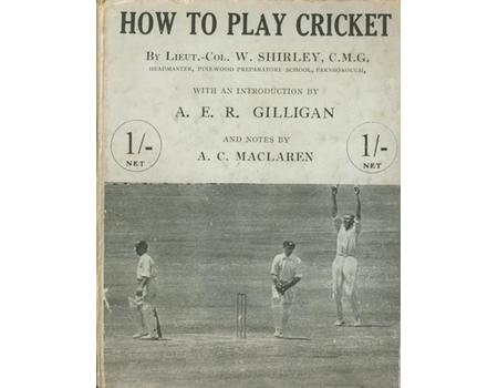 HOW TO PLAY CRICKET