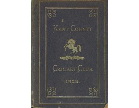 KENT COUNTY CRICKET CLUB 1926 [BLUE BOOK]
