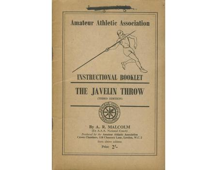 THE JAVELIN THROW